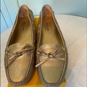 NEW The Original Car Shoe in gold